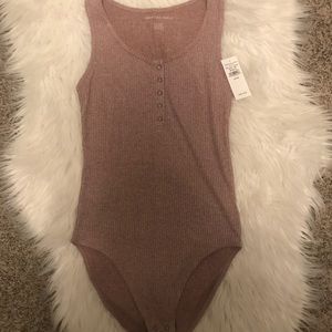 NWT Mauve Bodysuit